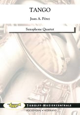 Tango for Saxophone Quartet cover